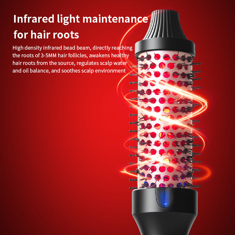 Roller hair comb