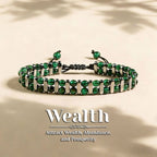 Tiger Eye Stone Magnetic Woven Bracelet
