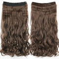 One-Piece Five-Clip Long Curly Synthetic Hairpiece Extension