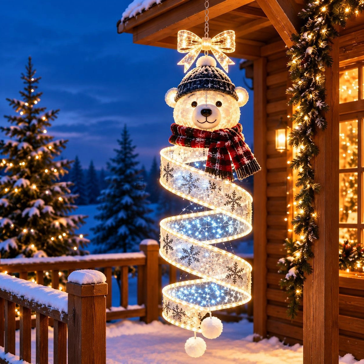Hanging LED Decorative Light Ornaments