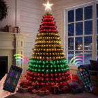 Programmable Remote Control Christmas Tree LED Lights