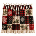 kitchen skirt oven curtain