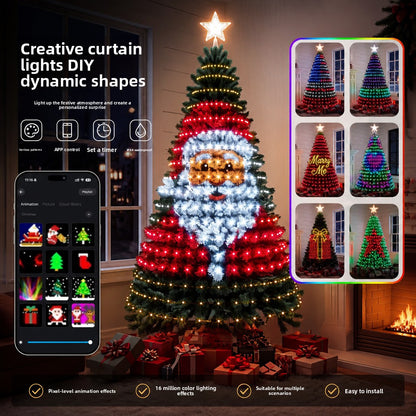 Programmable Remote Control Christmas Tree LED Lights