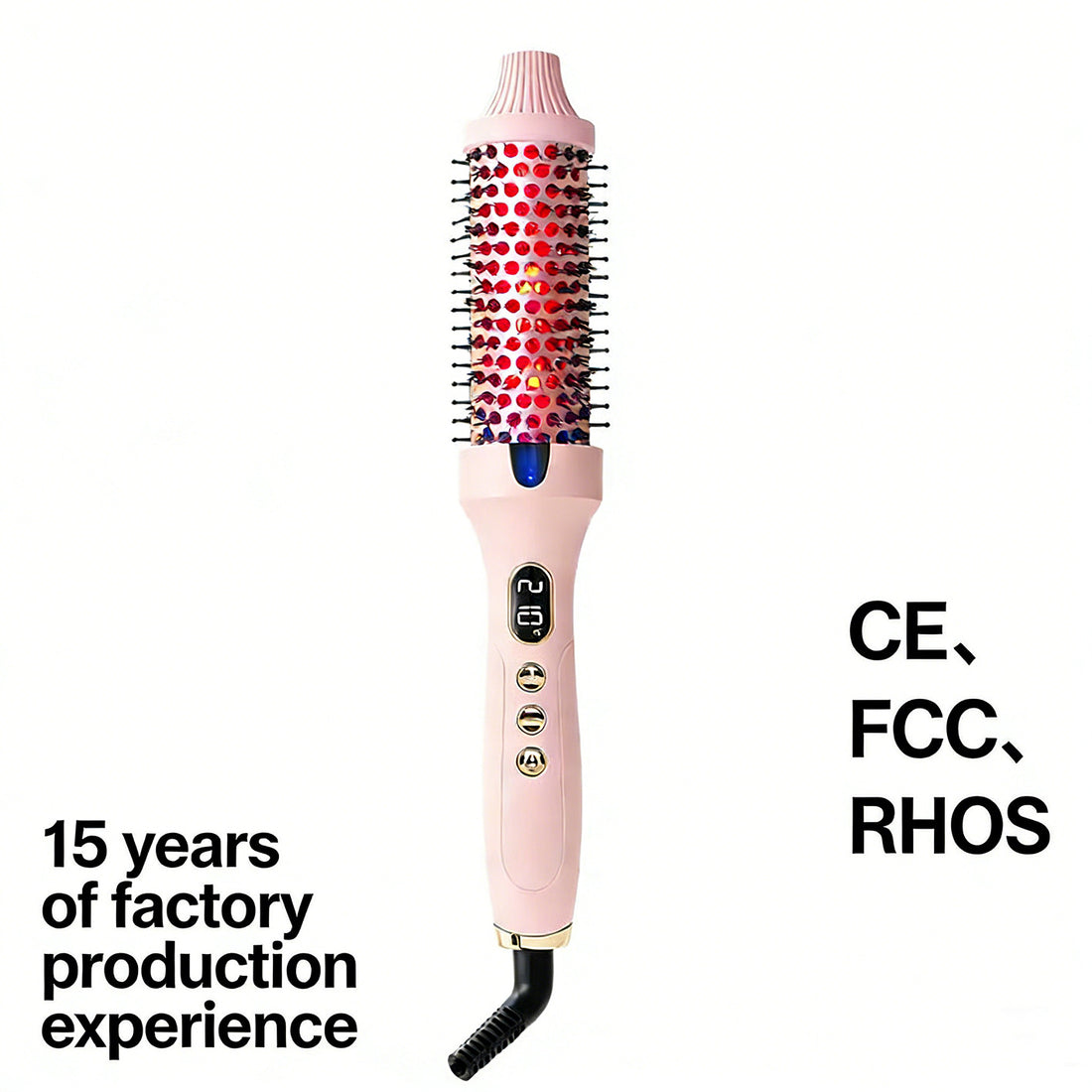 Roller hair comb