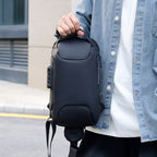 Password Lock Men's Chest Bag