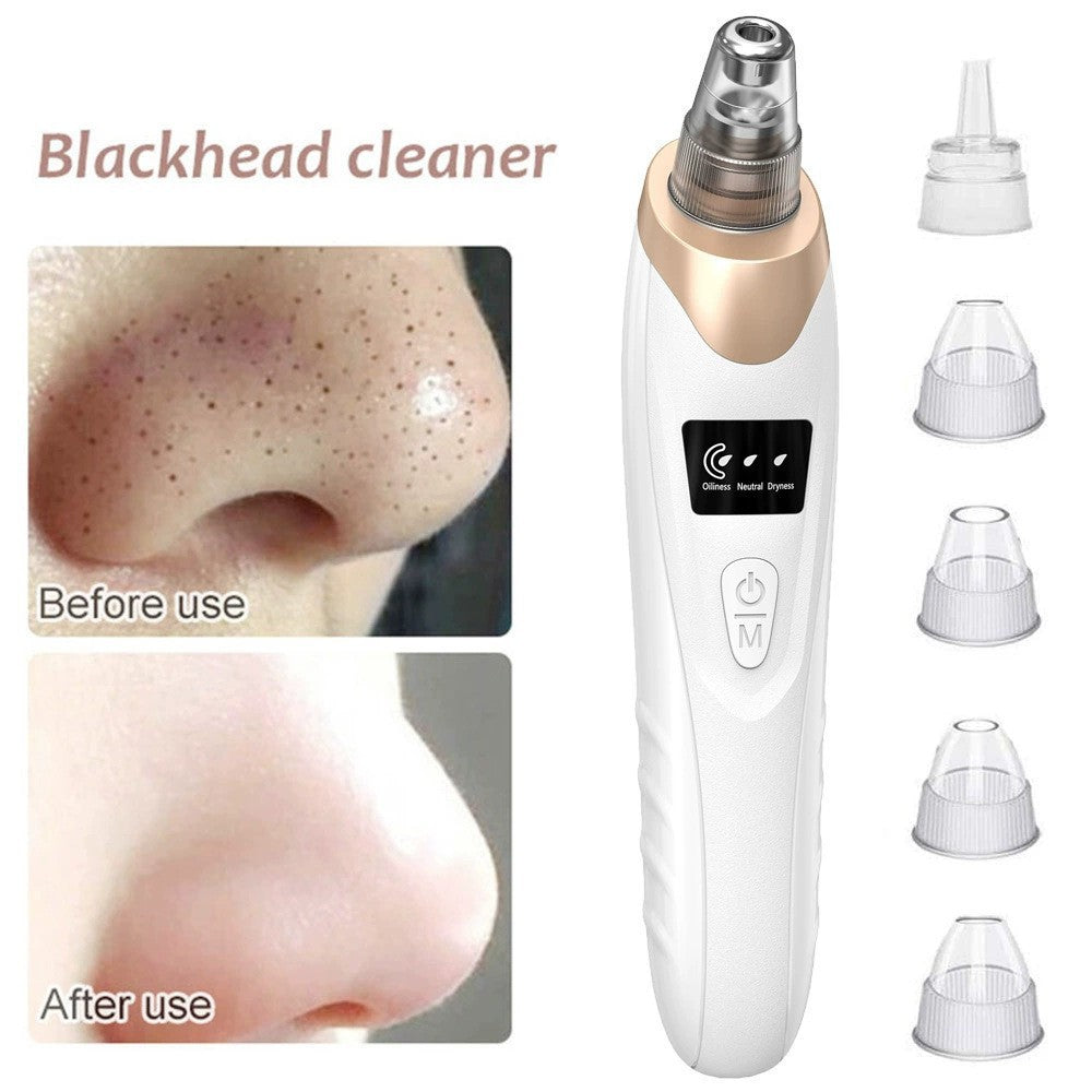New electric blackhead meter charging blackhead suction meter