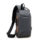 Password Lock Men's Chest Bag