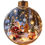 Custom Christmas Snowman Ornament