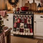 kitchen skirt oven curtain