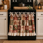 kitchen skirt oven curtain