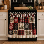 kitchen skirt oven curtain